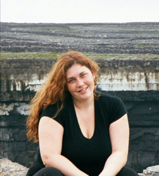 Sheri at the cliffs