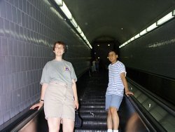 That super-long escalator