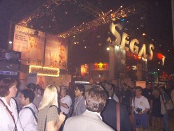 The SegaSoft booth, other side